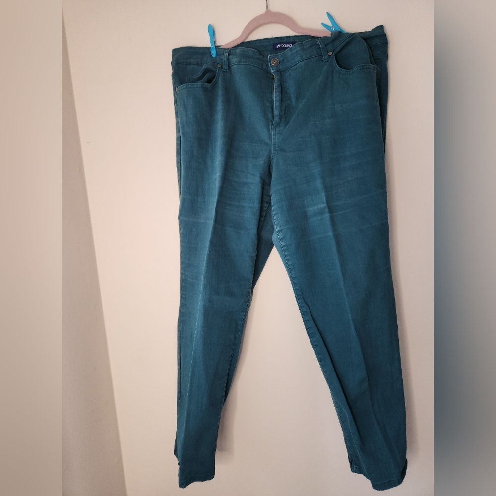 Teal Pants, Size 20WS